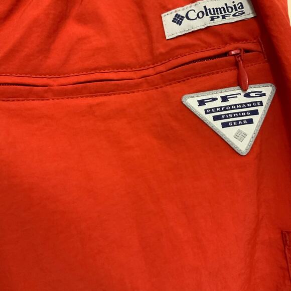 Columbia  PFG Orange Swim Trunks/ Shorts 8" Long size XL - Picture 3 of 9